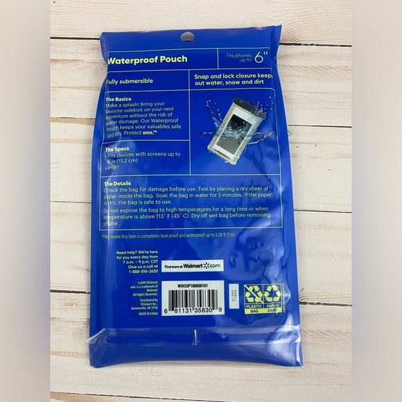 Waterproof Floating Pouch Dry Bag Case Cover For iPhone Cell Phone Touchscreen - Picture 2 of 2